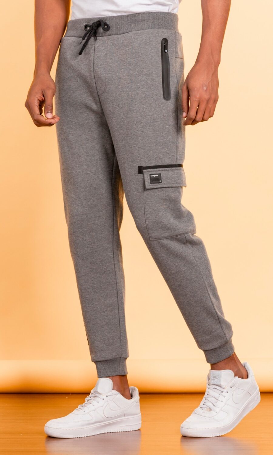 Pants Gangster Gris Con bolsa